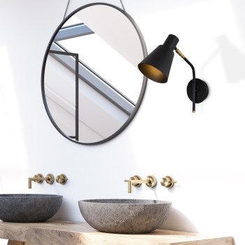 Wall Lamp Sivani - MR-664 Black
Gold