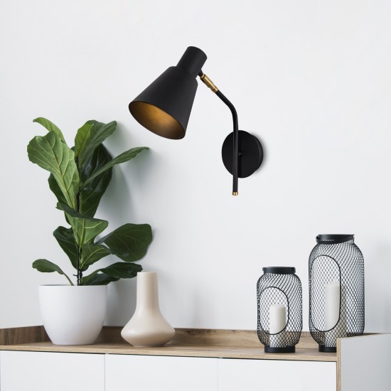 Opviq Wall Lamp Sivani - MR-664 Black
Gold