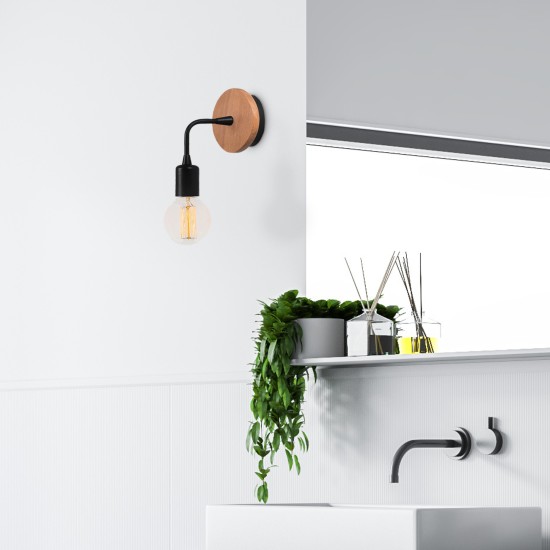 Opviq Wall Lamp Dartini - MR - 735 Black