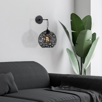 Wall Lamp Fellini - MR - 710 Black