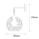 Wall Lamp Fellini - MR - 710 Black Wall Lamp Fellini - MR - 710 Black