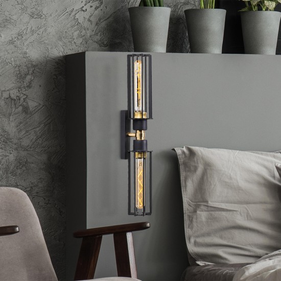 Wall Lamp Fellini - MR - 879 Black
Gold Wall Lamp Fellini - MR - 879 Black
Gold