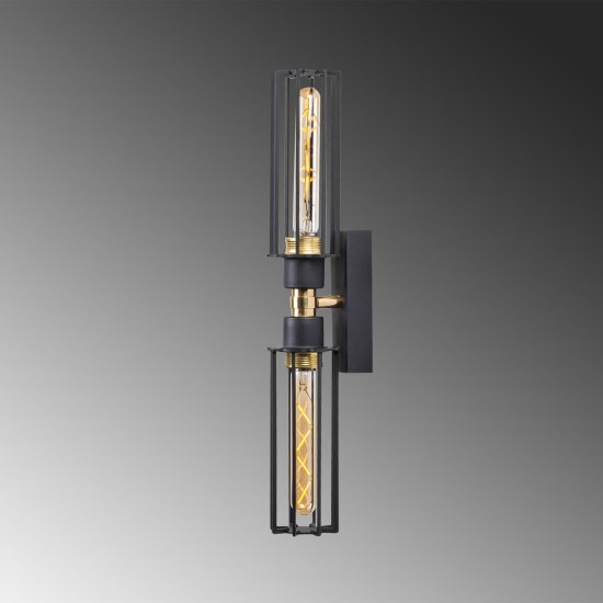 Wall Lamp Fellini - MR - 879 Black
Gold Wall Lamp Fellini - MR - 879 Black
Gold