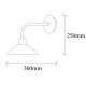 Opviq Wall Lamp Sivani - MR - 889 Vintage