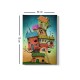Wallxpert Decorative Canvas Painting Kanvas Tablo (50 x 70) - 181 Multicolor