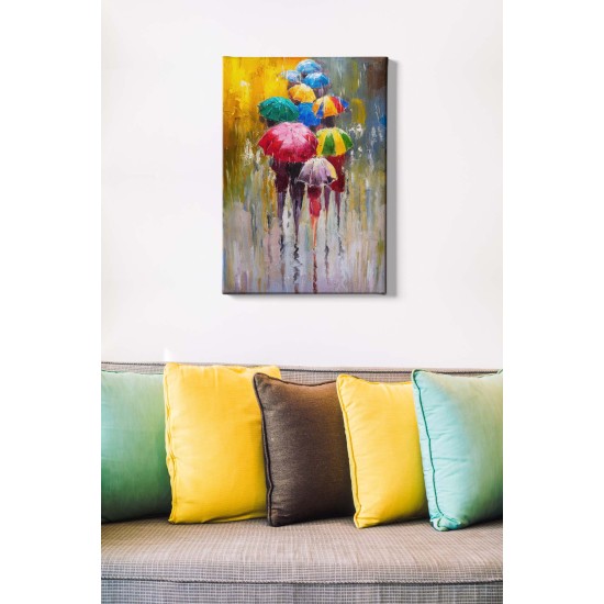 Wallxpert Decorative Canvas Painting Kanvas Tablo (50 x 70) - 248 Multicolor