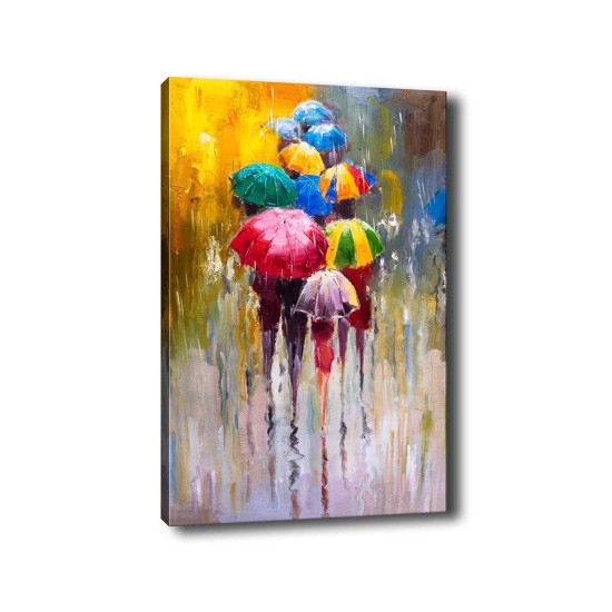 Wallxpert Decorative Canvas Painting Kanvas Tablo (50 x 70) - 248 Multicolor