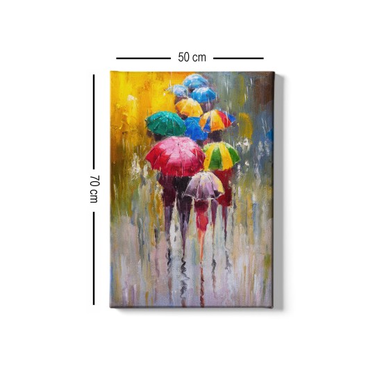Wallxpert Decorative Canvas Painting Kanvas Tablo (50 x 70) - 248 Multicolor