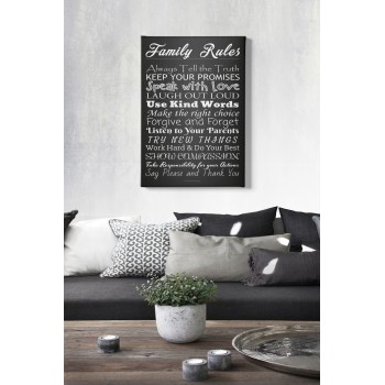 Decorative Canvas Painting Kanvas Tablo (50 x 70) - 268 Multicolor