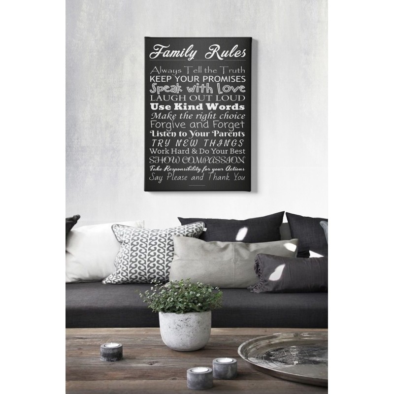 Wallxpert Decorative Canvas Painting Kanvas Tablo (50 x 70) - 268 Multicolor