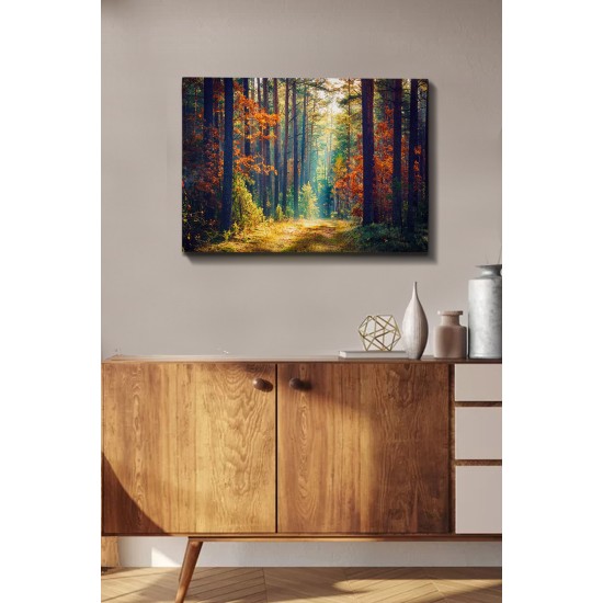 Wallxpert Decorative Canvas Painting Kanvas Tablo (50 x 70) - 274 Multicolor
