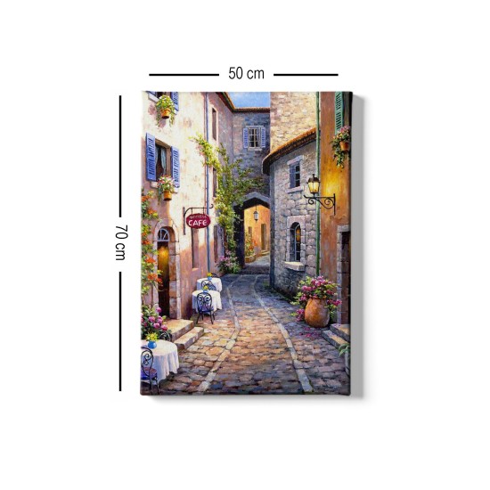 Wallxpert Decorative Canvas Painting Kanvas Tablo (50 x 70) - 286 Multicolor