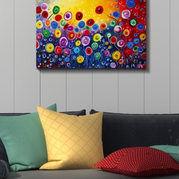 Decorative Canvas Painting Kanvas Tablo (50 x 70) - 289 Multicolor