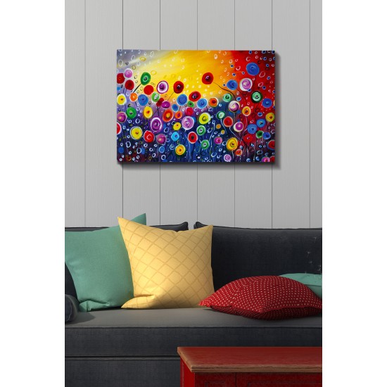 Wallxpert Decorative Canvas Painting Kanvas Tablo (50 x 70) - 289 Multicolor