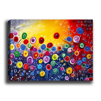 Decorative Canvas Painting Kanvas Tablo (50 x 70) - 289 Multicolor