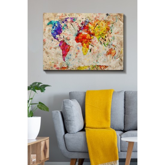 Decorative Canvas Painting Kanvas Tablo (70 x 100) - 115 Multicolor Wallxpert Decorative Canvas Painting Kanvas Tablo (70 x 100) - 115 Multicolor