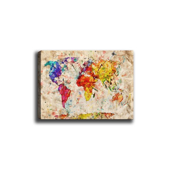 Decorative Canvas Painting Kanvas Tablo (70 x 100) - 115 Multicolor Wallxpert Decorative Canvas Painting Kanvas Tablo (70 x 100) - 115 Multicolor