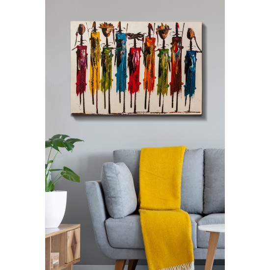 Decorative Canvas Painting Kanvas Tablo (70 x 100) - 125 Multicolor Wallxpert Decorative Canvas Painting Kanvas Tablo (70 x 100) - 125 Multicolor