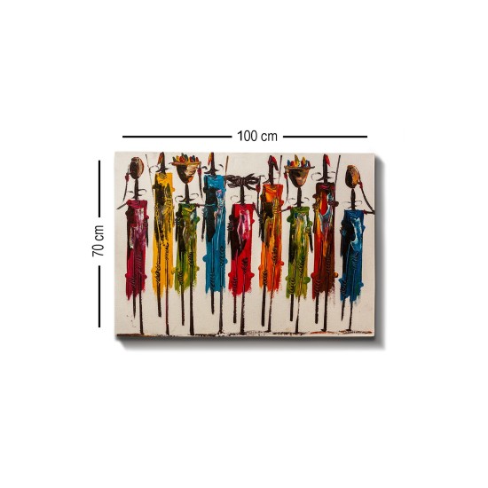 Decorative Canvas Painting Kanvas Tablo (70 x 100) - 125 Multicolor Wallxpert Decorative Canvas Painting Kanvas Tablo (70 x 100) - 125 Multicolor
