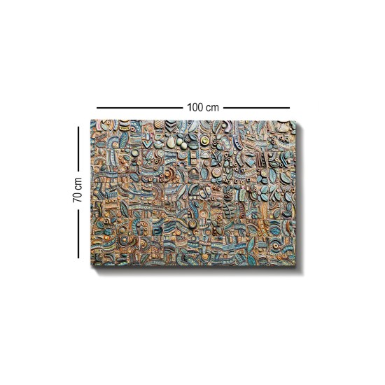 Decorative Canvas Painting Kanvas Tablo (70 x 100) - 146 Multicolor Decorative Canvas Painting Kanvas Tablo (70 x 100) - 146 Multicolor