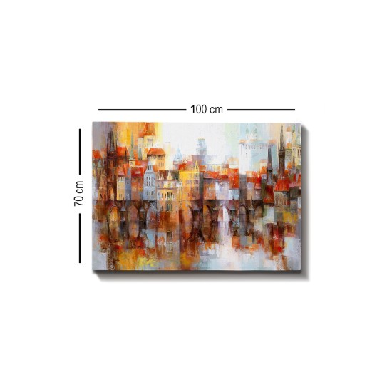 Decorative Canvas Painting Kanvas Tablo (70 x 100) - 190 Multicolor Decorative Canvas Painting Kanvas Tablo (70 x 100) - 190 Multicolor