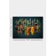 Wallxpert Decorative Canvas Painting 1060609166-5070 Multicolor