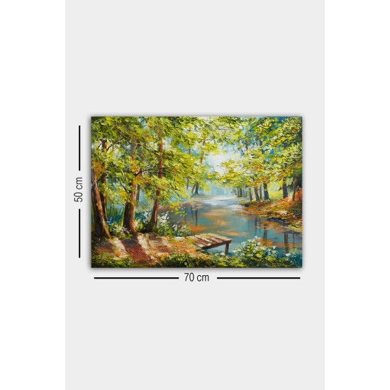 Decorative Canvas Painting 1193655400-5070 Multicolor