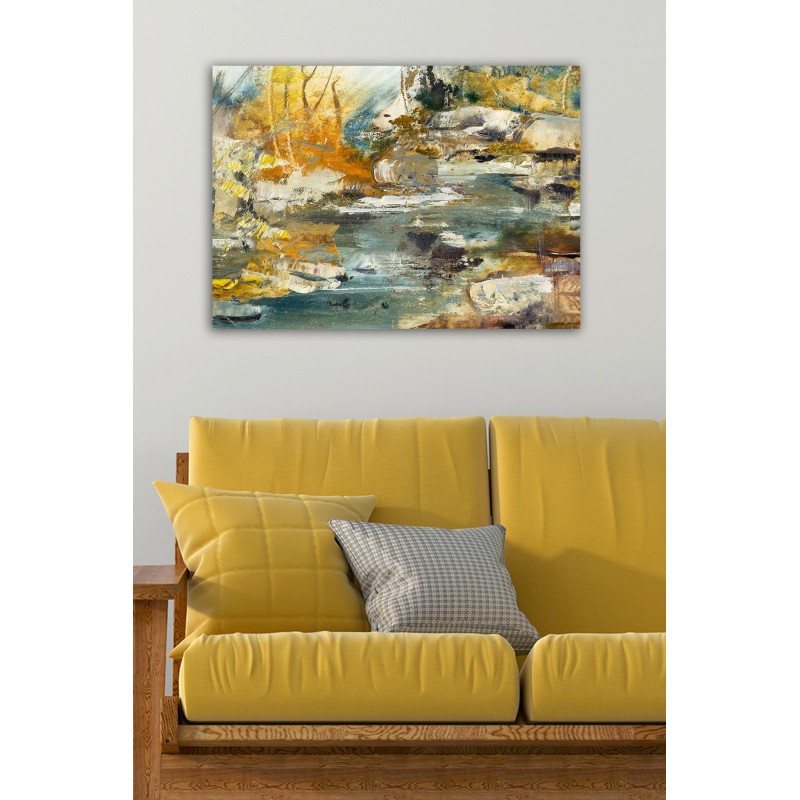 Wallxpert Decorative Canvas Painting 153861683-5070 Multicolor