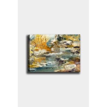 Decorative Canvas Painting 153861683-5070 Multicolor