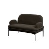 2-Seat Sofa Aster - Anthracite Anthracite