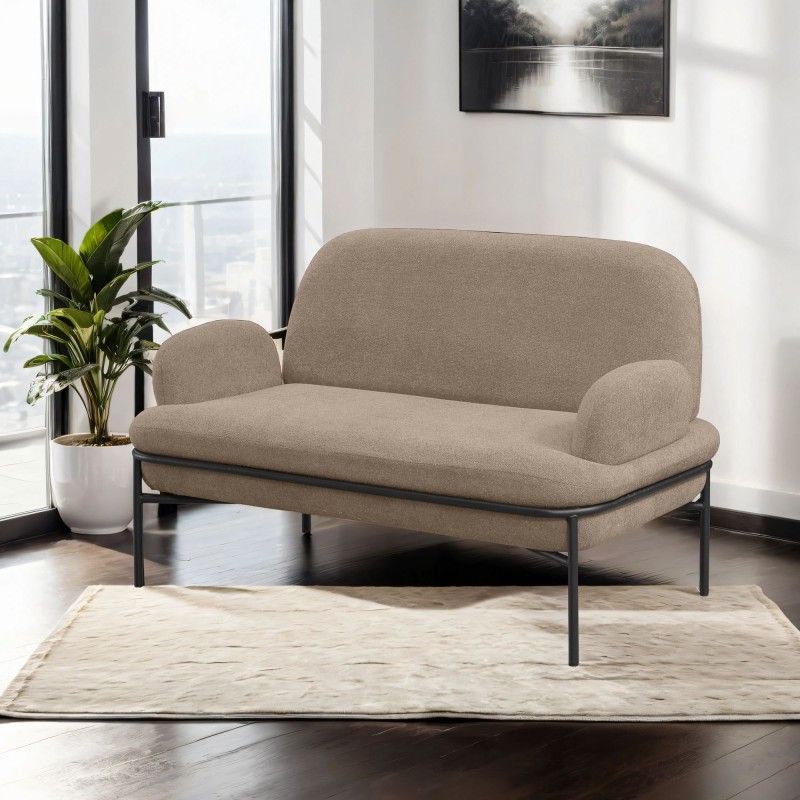 2-Seat Sofa Aster - Cappuccino Cappuccino