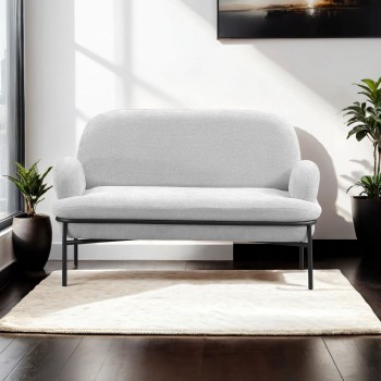 2-Seat Sofa Aster - White White