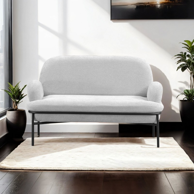 2-Seat Sofa Aster - White White