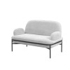 2-Seat Sofa Aster - White White