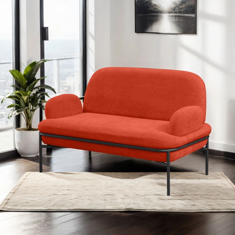 2-Seat Sofa Aster - Tile Red Tile Red