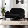 2-Seat Sofa Aster - Black Black