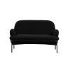 2-Seat Sofa Aster - Black Black