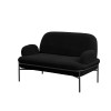 2-Seat Sofa Aster - Black Black