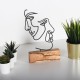 Aberto Design Decorative Object M-035 Black
