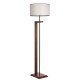 Opviq Floor Lamp Menekşe Ceviz Ahşap Lambader Silindir Finli Krem Abajurlu Walnut
Cream