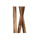 Opviq Floor Lamp Maçka Yanık Ahşap Lambader Silindir Hasır Siyah Abajurlu Brown
Black