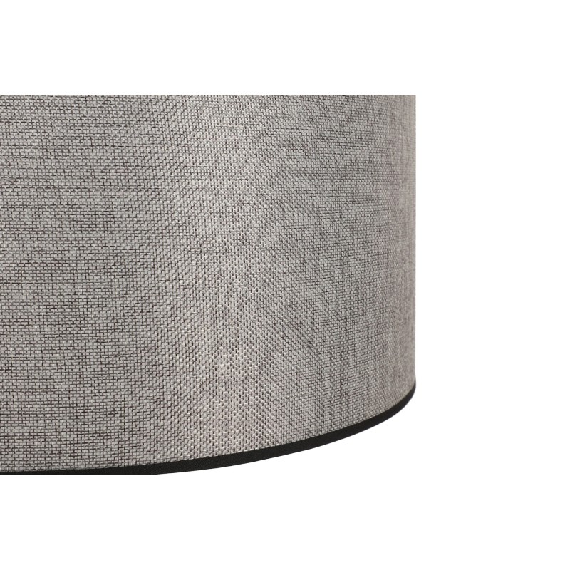 Opviq Floor Lamp Maçka Yanık Ahşap Lambader Silindir Hasır Gri Abajurlu Brown
Grey