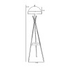 Floor Lamp 8921-4 Mint