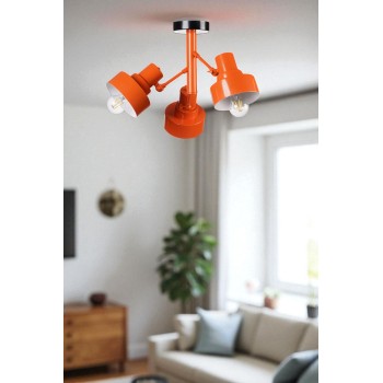 Chandelier 8993-3 Orange