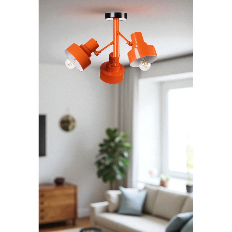 Chandelier 8993-3 Orange