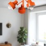 Chandelier 8993-3 Orange