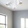 Chandelier 8993-4 White