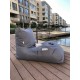 Bean Bag Daybed - Grey Grey Bean Bag Daybed - Grey Grey