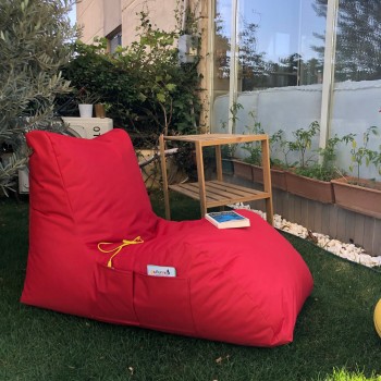 Bean Bag Daybed - Red Red