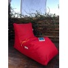 Atelier del Sofa Bean Bag Daybed - Red Red